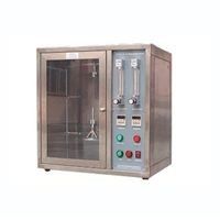 ISO3582 Vertical Horizontal Combustion Test Machine untuk busa untuk mengevaluasi sifat pembakaran relatif