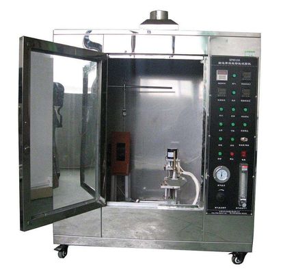 ISO340:2004 Mesin Uji Pembakaran Vertikal untuk Sabuk Pengangkut Inti Tekstil
