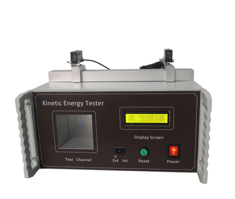 ISO 8124-1 Peralatan Pengujian Laboratorium Penguji Energi Kinetik Dengan Sensor Eksternal 40mm - 400mm Disesuaikan