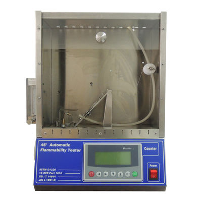 Peralatan pengujian pembakaran, 45 derajat flammability tester CRF 16-1610
