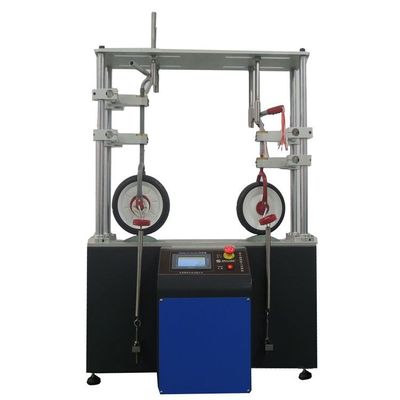 Peralatan pengujian laboratorium PLC Controller Smart Design Kids Tricycles Durability Tester dengan penjepit tahan lama