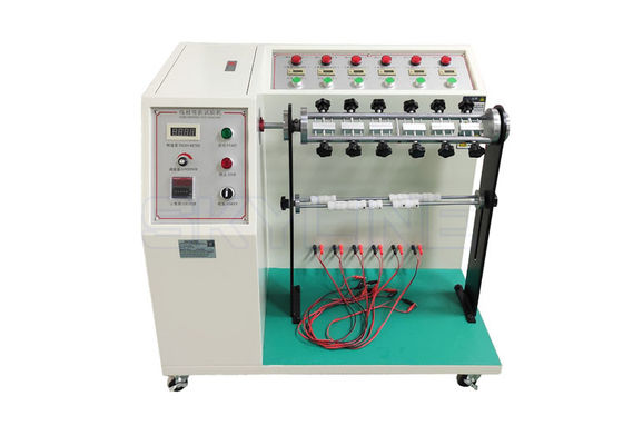 UL 87 AC220V 60Hz Wire Bending Test Machine Sudut lentur 10 - 180° disesuaikan