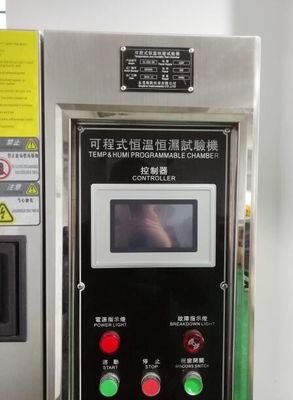Lcd Digital Menampilkan Mesin Suhu Dan Kelembaban Konstan Untuk Percobaan Laboratorium