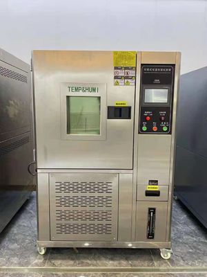 Over Temperature Environmental Test Chamber Dengan Kontrol Stabilitas Kelembaban Temperature Climate Chamber