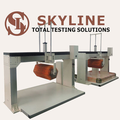 Servo Motor Box Spring Mattress Testing Machine dengan PLC dikendalikan ASTM F1566