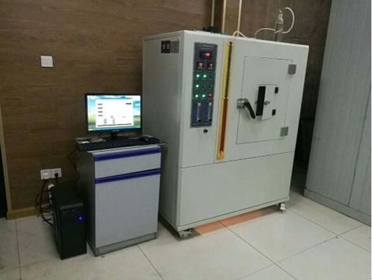 ISO 5659-2 0-924 Mesin pengujian kepadatan asap plastik shift otomatis enam gigi