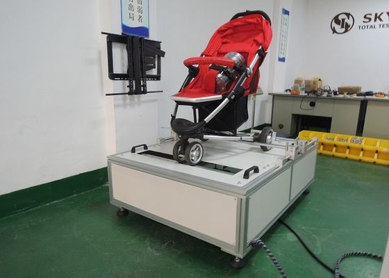 EN1888-2018 Peralatan pengujian laboratorium Baby Stroller Wheel Abrasion Tester