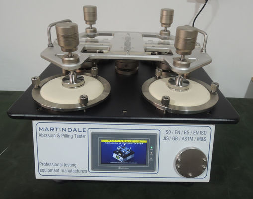 Peralatan pengujian kulit SATRA TM31 Martindale Abrasion Tester Untuk pengujian kulit